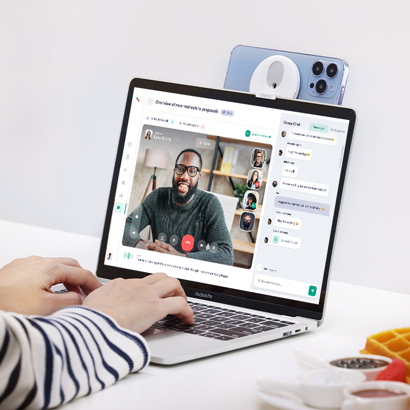 Ulanzi MK-01 MagSafe Continuity Camera Mount voor MacBook - Telefoonhouders