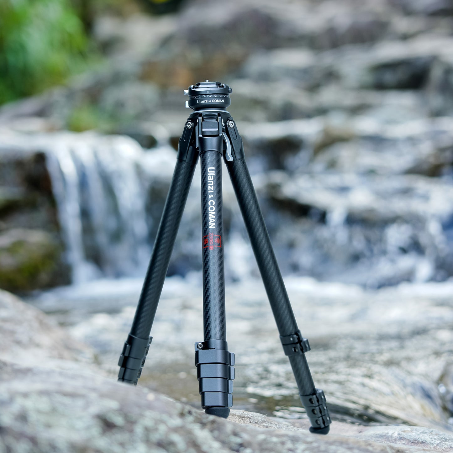 Ulanzi x Coman Zero Y Carbon lichtgewicht Travel Statief - Grote statieven