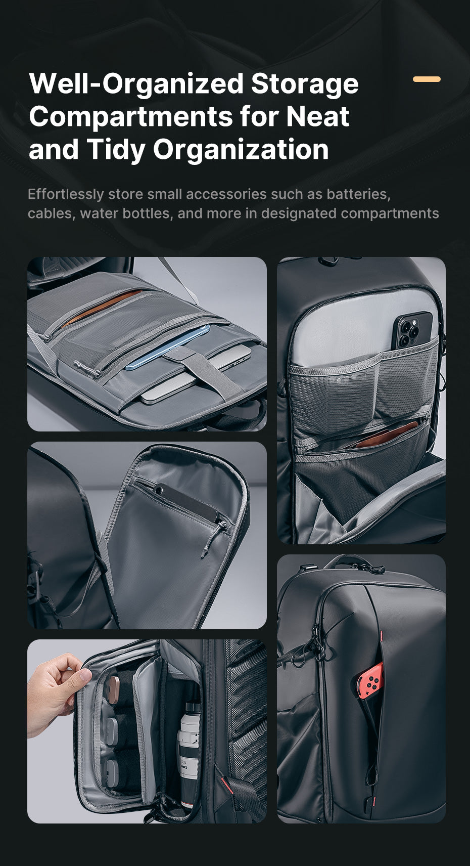 Ulanzi BP09 Camera Rugzak City Series 22 liter