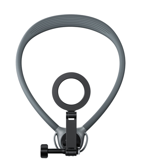 Telesin Neck Mount 360º Combo - GoPro & Smartphone - Grijs -