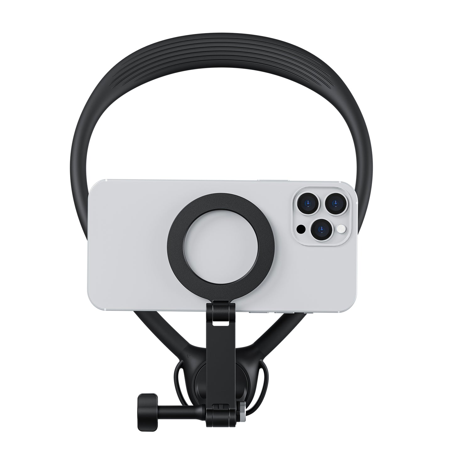 Telesin Neck Mount 360º Combo - GoPro & Smartphone - Zwart - GoPro Mounts