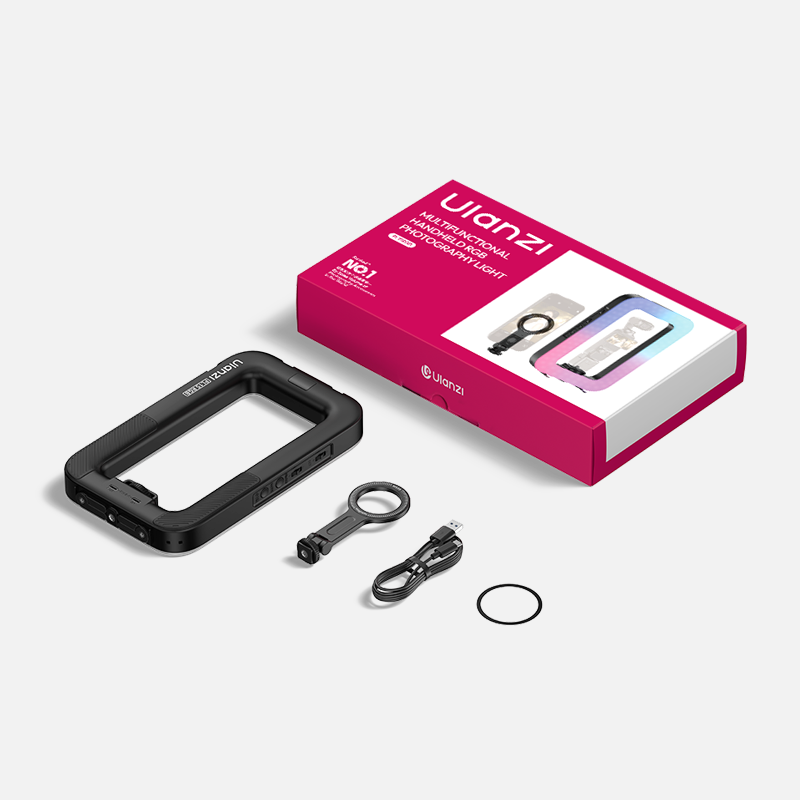 Plate-forme vidéo de lampe annulaire Ulanzi PL15RGB pour smartphone - MagSafe