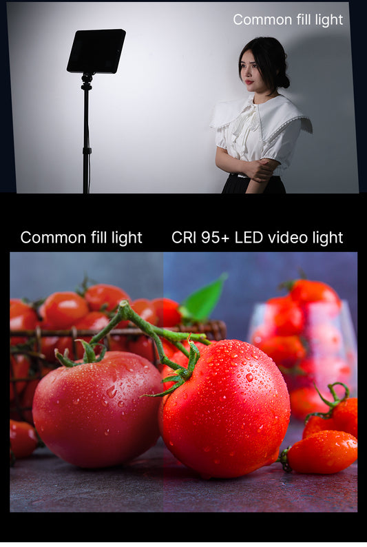 Ulanzi LT003 10 inch LED-videolamp RGB 15W - Cameralampen