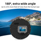 Telesin Waterdichte Dome behuizing voor GoPro Hero 9,10,11 en 12 - GoPro Onderwater-accessoires
