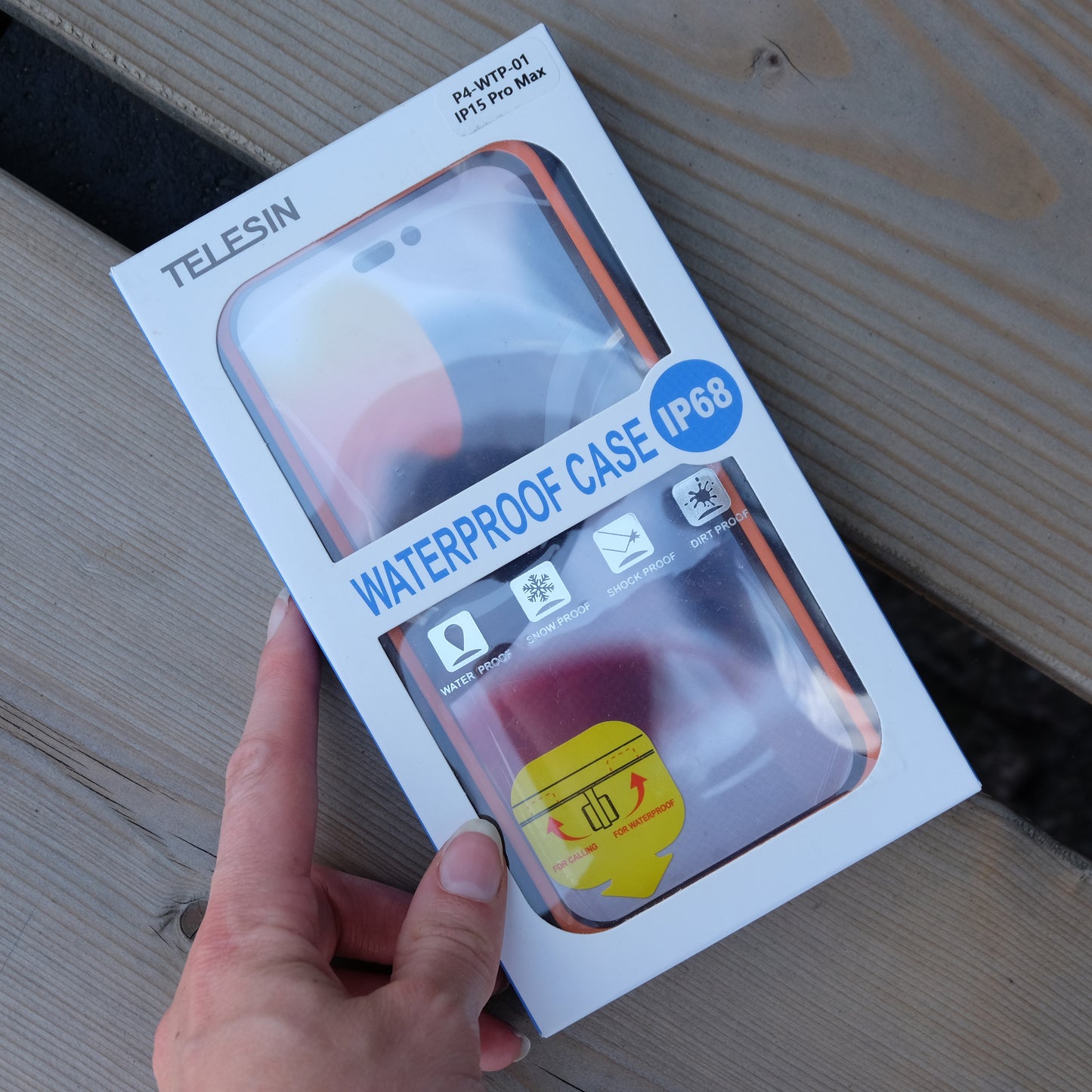 Telesin Waterproof Case voor iPhone 15 Pro Max - Overige producten