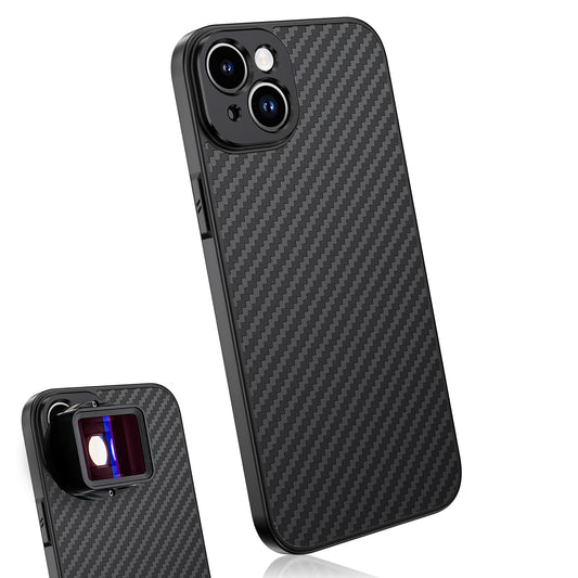 MOJOGEAR 17mm lens case voor iPhone 15 - Carbon - Overige producten