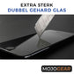 MOJOGEAR Screenprotector met Montageframe voor iPhone - Extra sterk beschermglas - Screen protectors