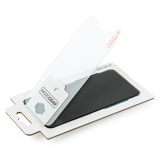 MOJOGEAR Screenprotector met Montageframe voor iPhone - Extra sterk beschermglas - Screen protectors