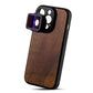 MOJOGEAR 17mm lens case voor iPhone 13 en 14 - Echt Hout - Beschermhoezen