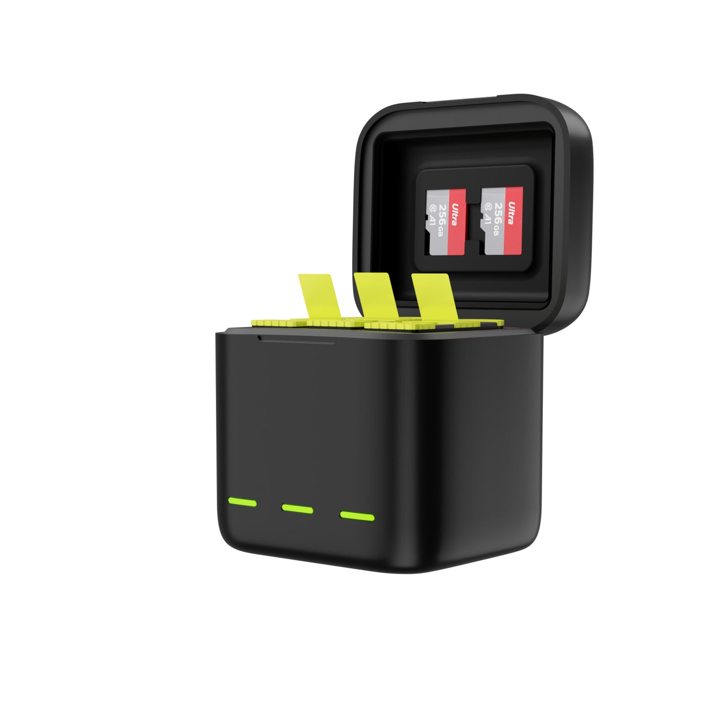 Telesin Oplaadbox - voor GoPro 9 / 10 / 11 / 12 - GoPro Accu's en opladers