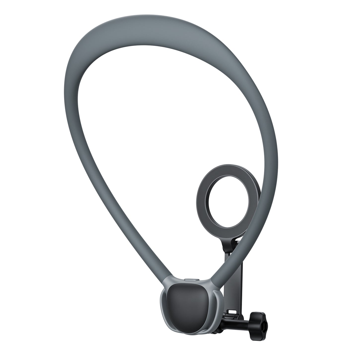 Telesin Neck Mount 360º Combo - GoPro & Smartphone - Grijs -