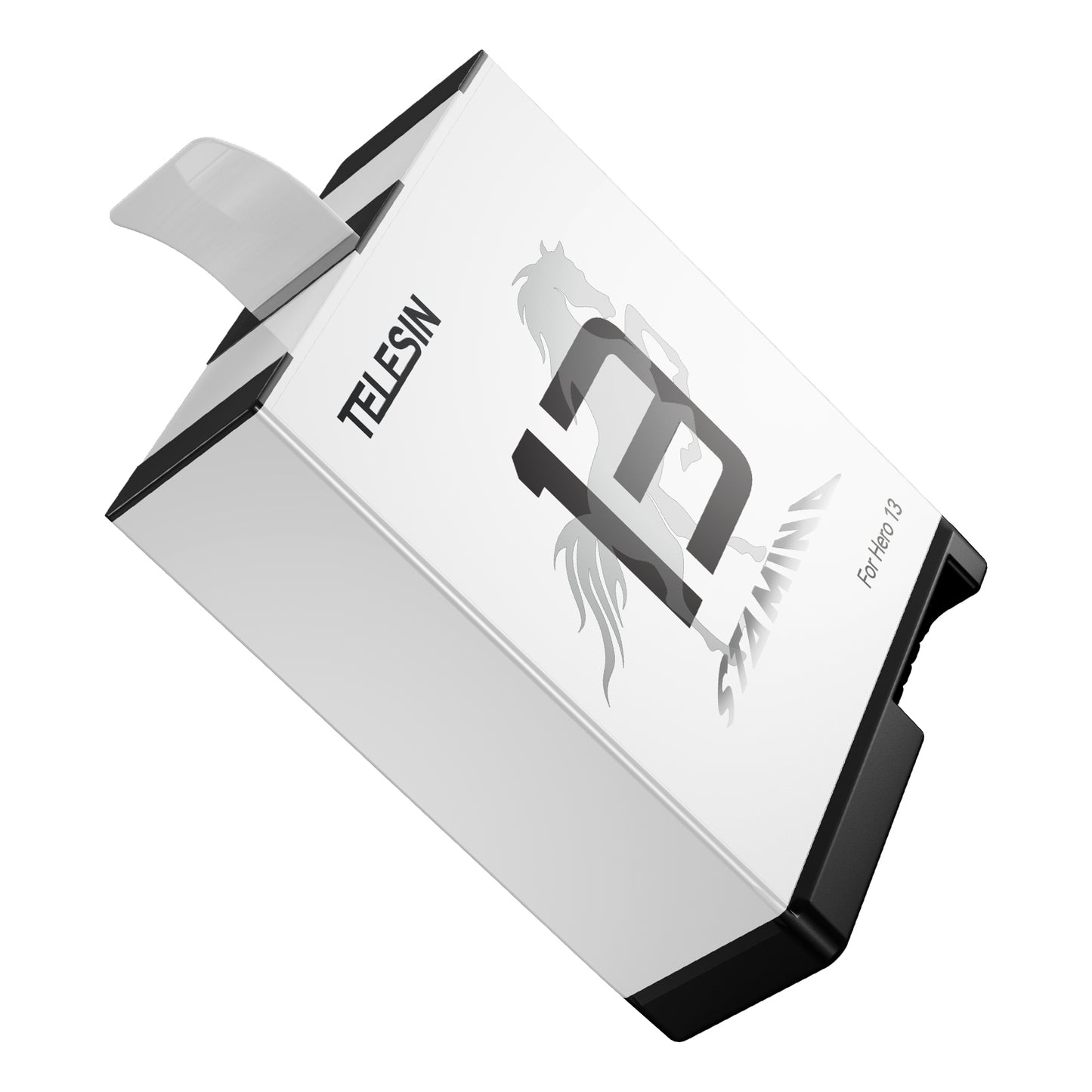 Étui de chargement triple Telesin Pocket avec 2 batteries - pour GoPro 13