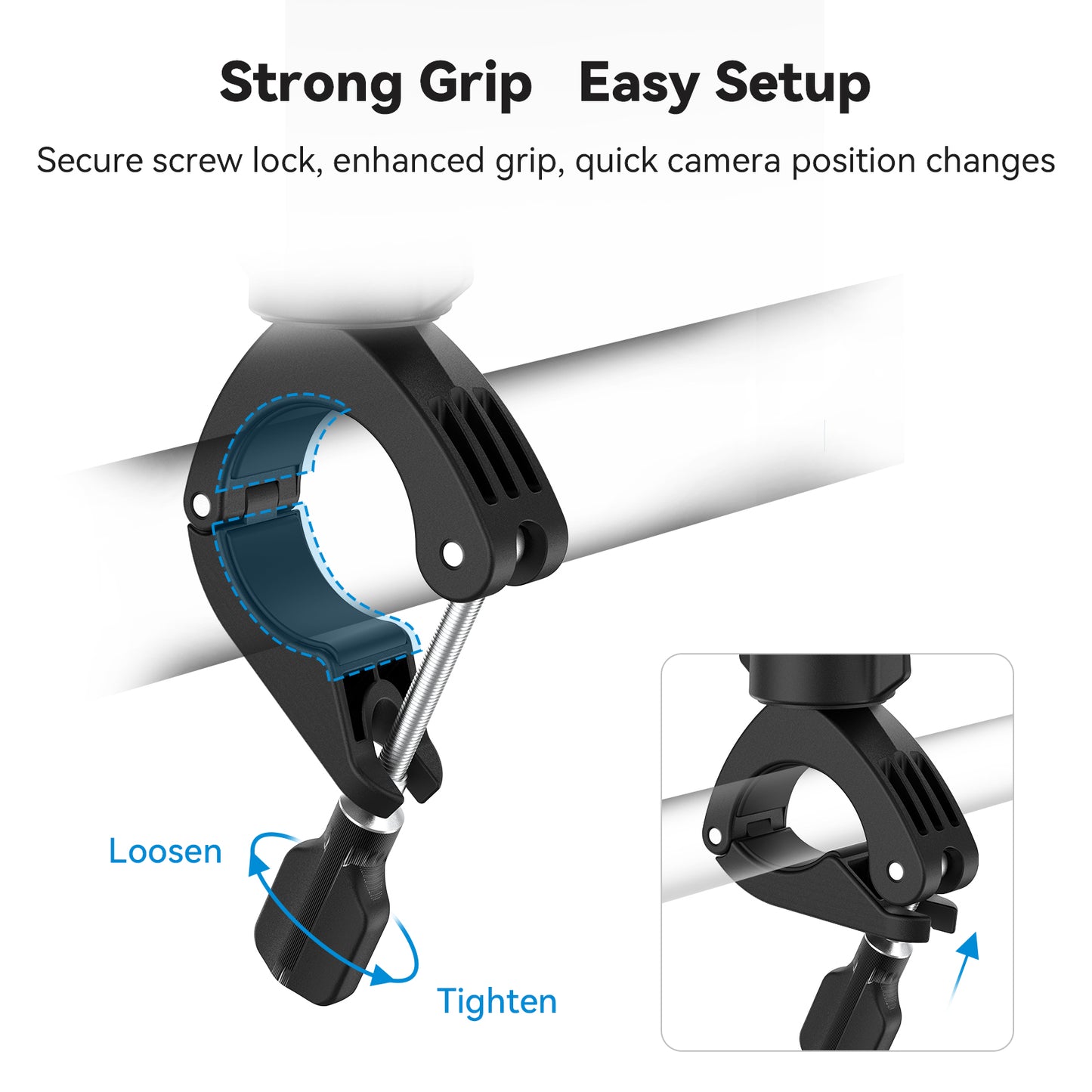 Support de cadre Telesin pour caméra d'action - Rotation à 360°