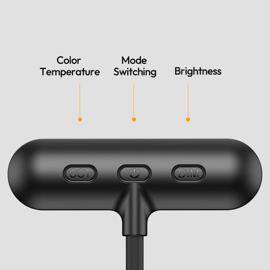 Ulanzi M10 Magnetische Flexibele telefoonlamp voor lezen, meetings en contentcreatie - Videoverlichting
