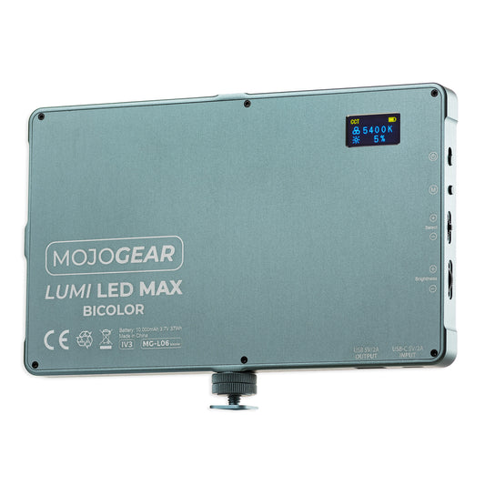 MOJOGEAR Lumi Bicolor LED-lamp 18.5W - Max - Cameralampen