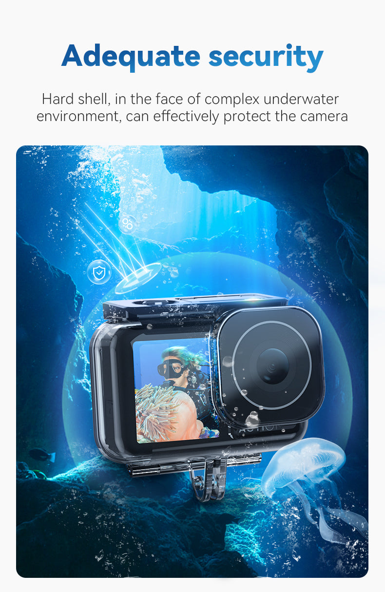 Telesin waterdichte case voor DJI Osmo Action 3/4/5 - Camera cages