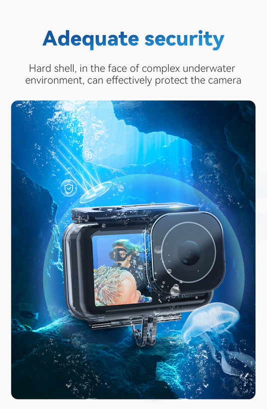 Telesin waterdichte case voor DJI Osmo Action 3/4/5 - Camera cages