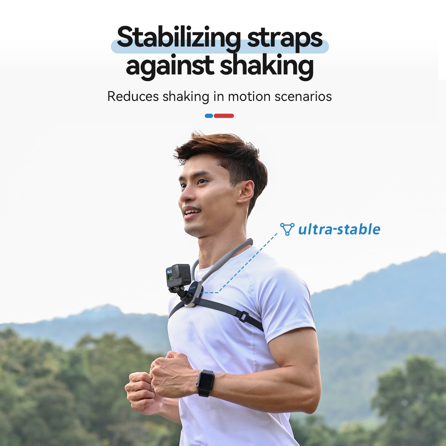 Telesin Neck Mount Quick Release voor GoPro/actioncam - GoPro Mounts