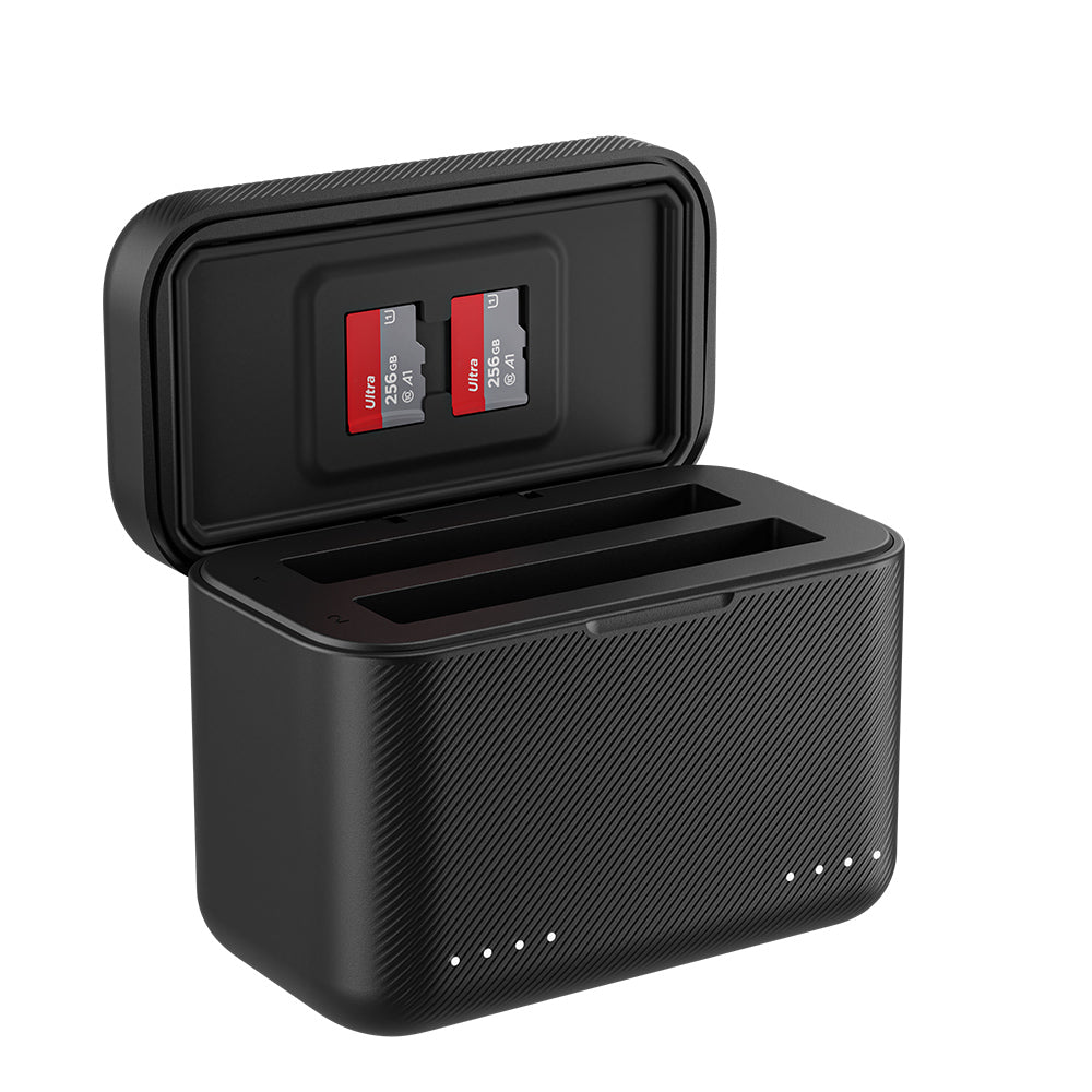 Telesin Oplaadbox voor Insta360 X4 Accu's (2 slots) - GoPro Accu's en opladers
