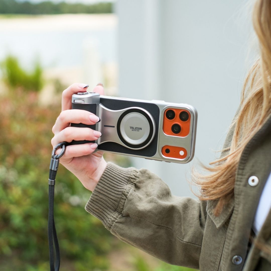 Telesin Master Grip voor iPhone 17 Pro Max - Standard Kit - Handgrips