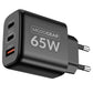 Chargeur MOJOGEAR CHARGE+ 65W à 3 ports USB/USB-C