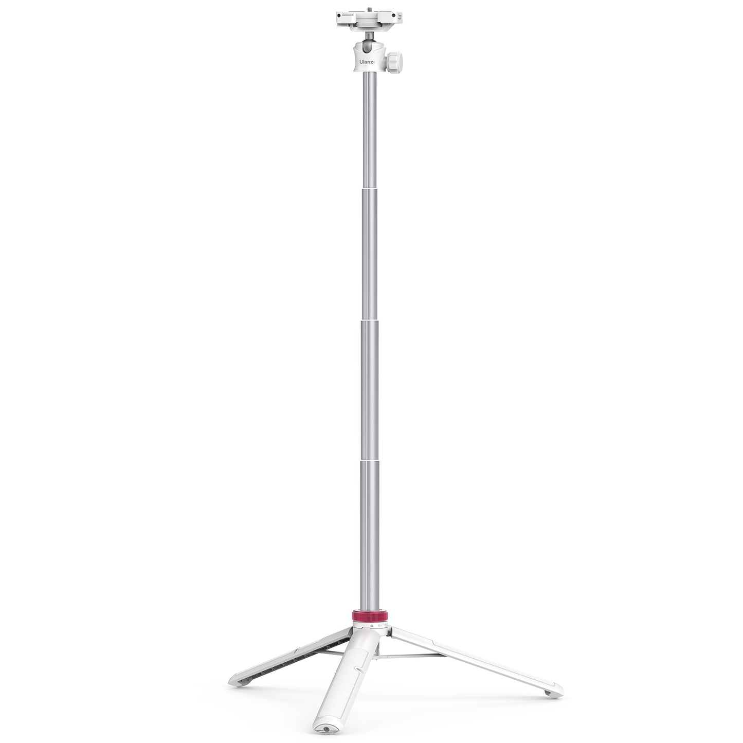 Trépied à selfie Ulanzi MT-44 pour téléphone et appareil photo - 146 cm - Blanc