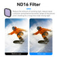 Telesin Lens Filter Kit GoPro Hero 13 - CPL+ND8/16/32/64 - GoPro filters