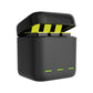 Telesin Oplaadbox met 3 batterijen voor GoPro 9/ 10 / 11 / 12 - GoPro Accu's en opladers