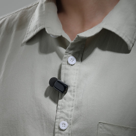 Ulanzi A200 Mini Mic draadloze microfoon USB-C - Zwart - Draadloze microfoons