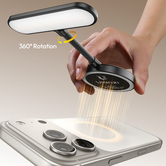 Ulanzi M10 Magnetische Flexibele telefoonlamp voor lezen, meetings en contentcreatie - Videoverlichting