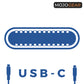 MOJOGEAR USB-C naar USB-C kabel 100W USB 3.1 Extra Sterk - 300cm - Telefoonkabels