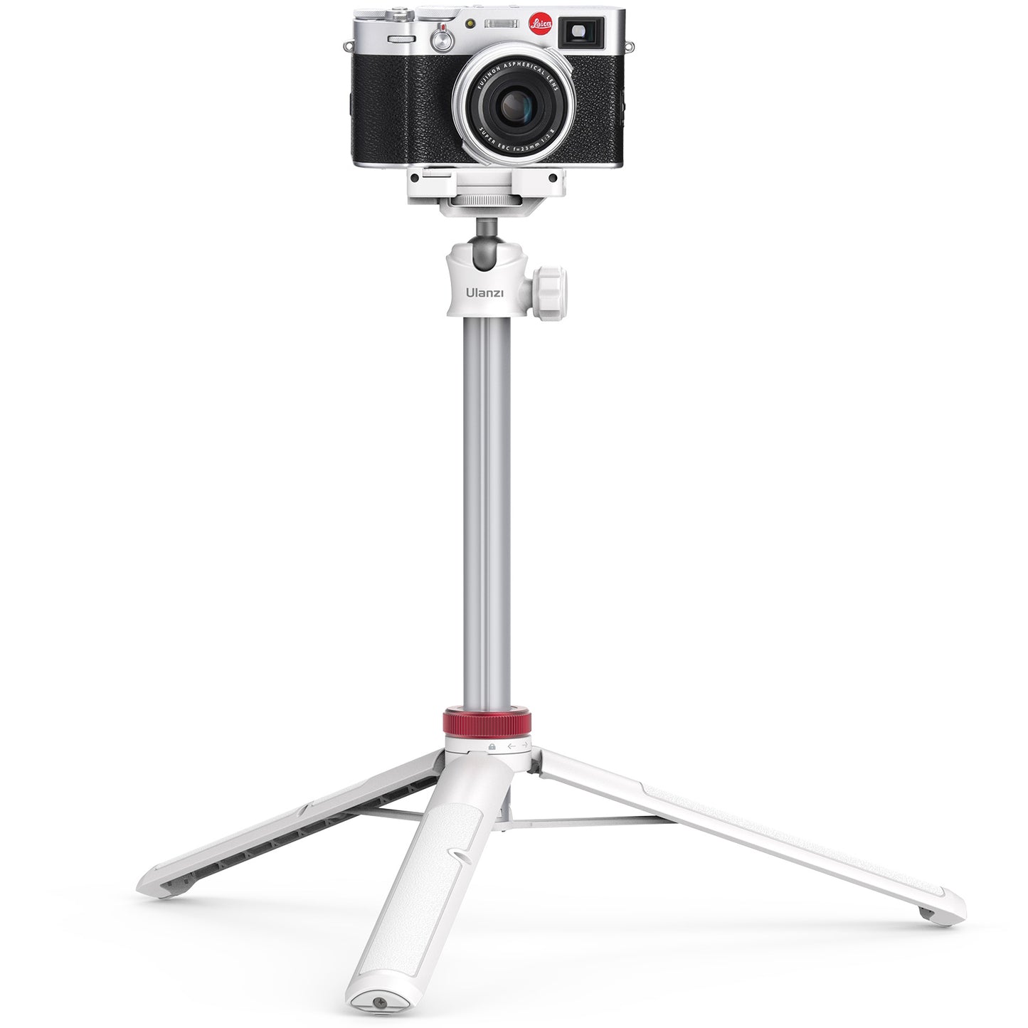 Trépied à selfie Ulanzi MT-44 pour téléphone et appareil photo - 146 cm - Blanc