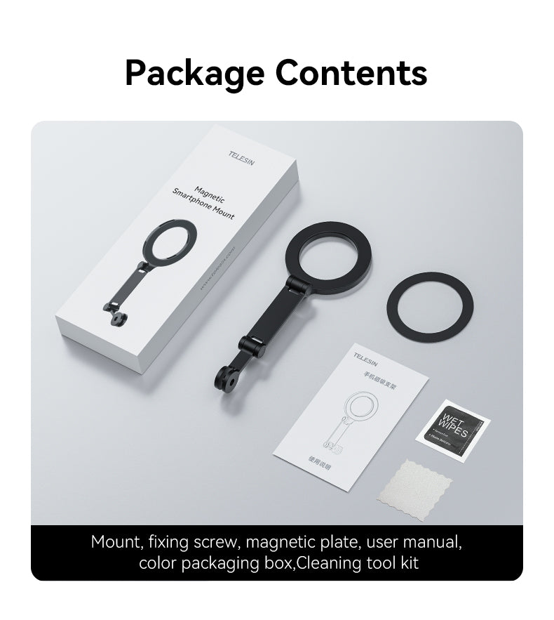 Telesin Smartphone MagSafe adapter voor GoPro-mount - Telefoon en Tablethouders