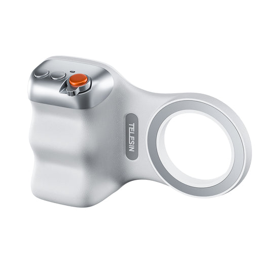Telesin Fun Shot smartphone grip 2 magnetisch - Wit - Handgrips
