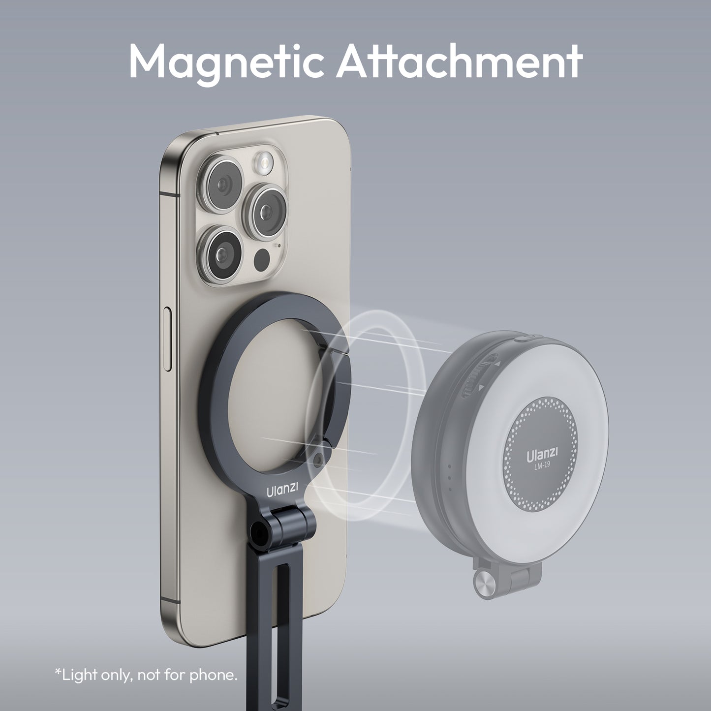 Ulanzi MA07 MagLock telefoonhouder voor statief & Cold Shoe - Telefoon en Tablethouders