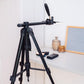 MOJOGEAR 179cm 3-in-1 camera & telefoon statief: driepoot, monopod & horizontale arm - Grote statieven