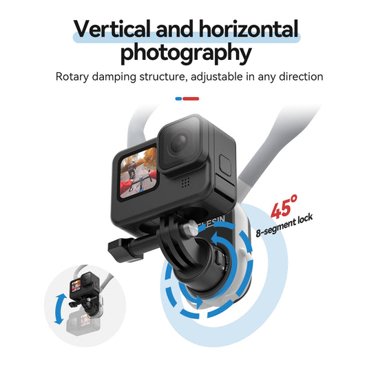 Telesin Neck Mount Quick Release voor GoPro/actioncam - GoPro Mounts