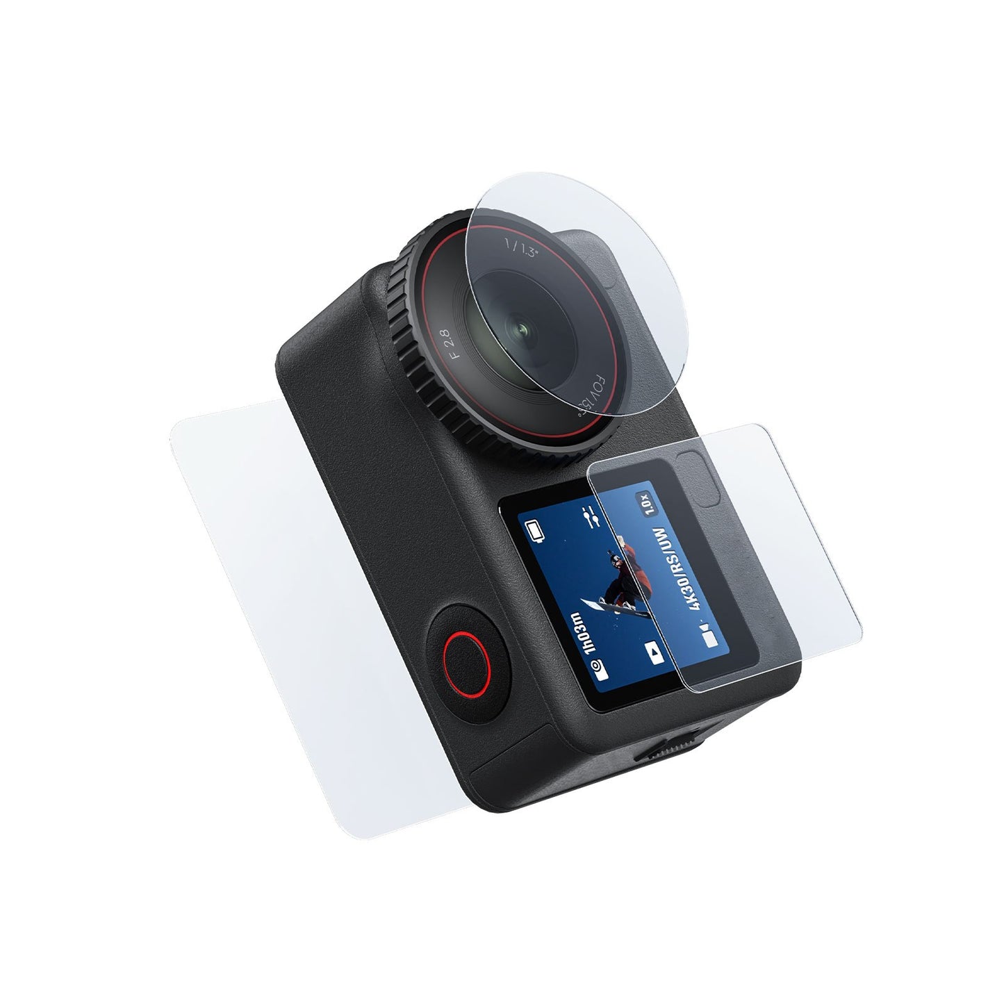 Kit de protection d'écran Telesin pour DJI Osmo Action 6
