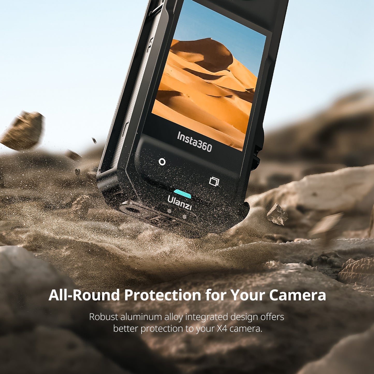 Ulanzi IN-04 Camera Cage Metaal voor Insta360 X4 - Camera cages