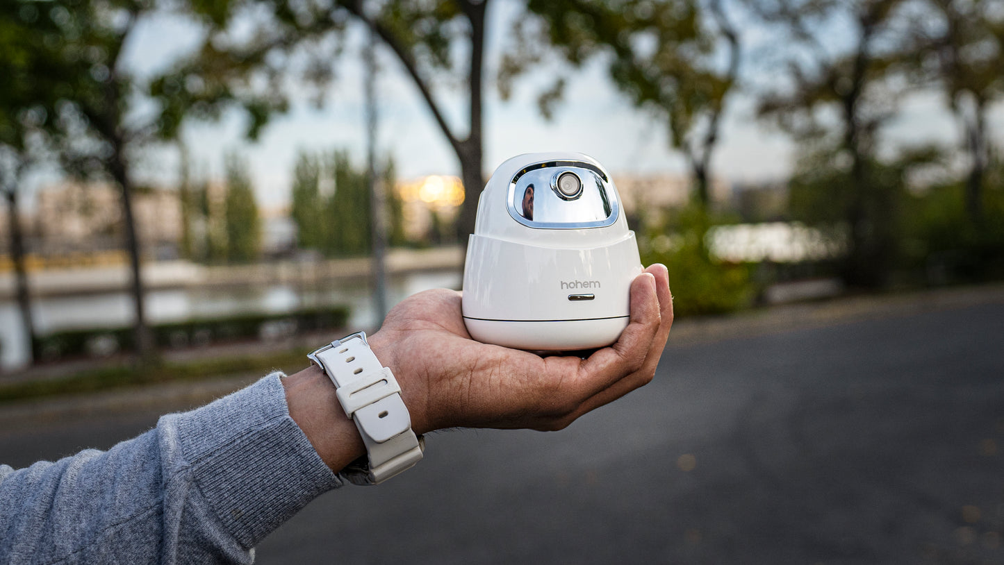 Hohem GO - AI Auto Tracking houder voor smartphone, tablet en camera - Wit - Telefoonhouders