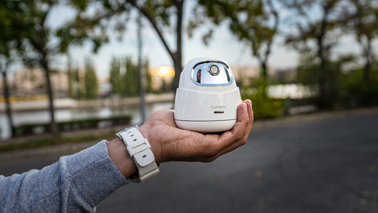 Hohem GO - AI Auto Tracking houder voor smartphone, tablet en camera - Wit - Telefoonhouders