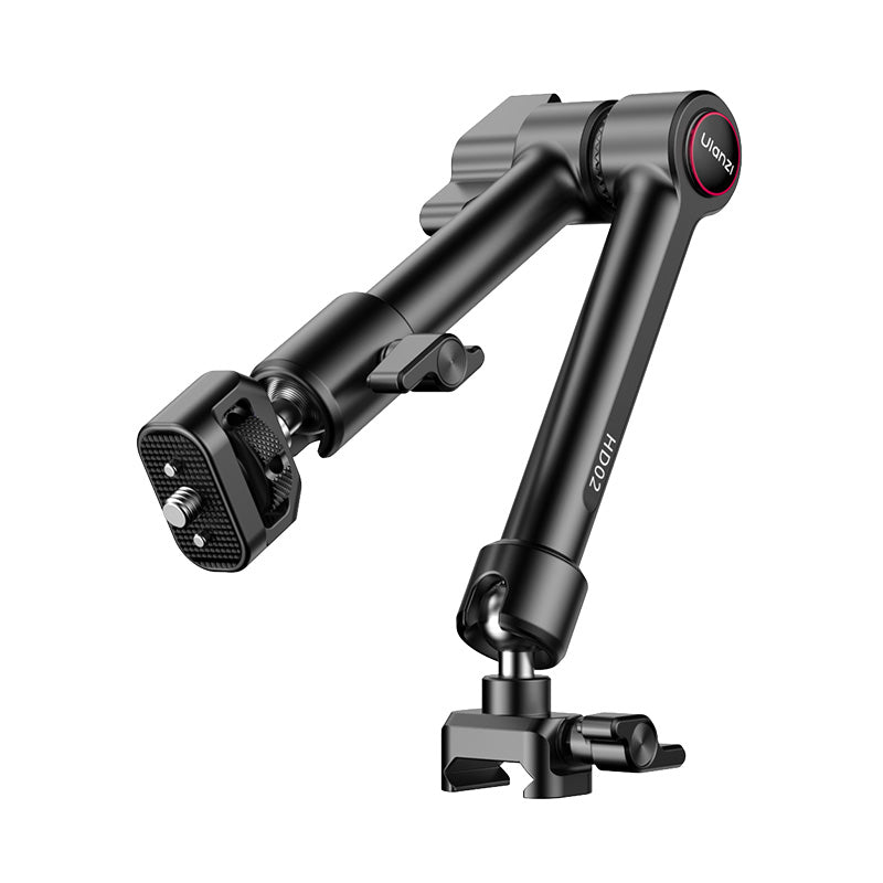 Kit bras articulé Ulanzi HD02 avec pince - Noir