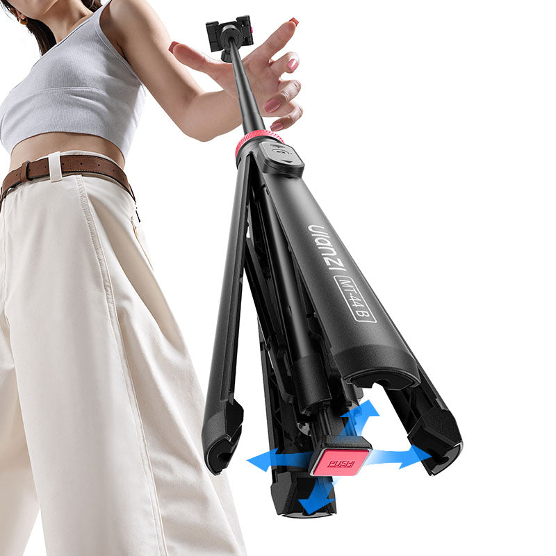 Ulanzi MT-44 B 2-in-1 Selfiestick Statief 150cm + remote - Selfiesticks