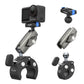 Telesin S3-HBM-14-TDJ Tube Clamp - Gris