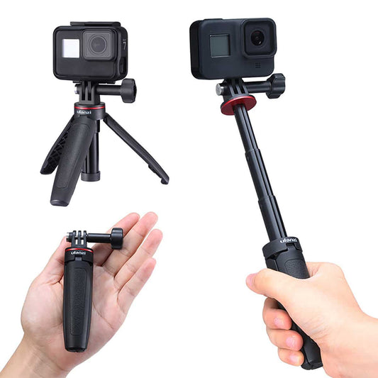 Ulanzi MT-09 GoPro vlog-statief, handgreep en selfie stick - GoPro Selfie sticks