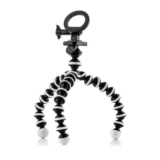 Mini trépied flexible avec pieds extra-flexibles - Taille moyenne - Support magnétique pour téléphone