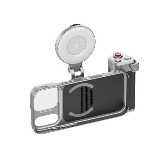Telesin Master Grip pour iPhone 17 Pro - Pack Créateur avec lampe et filtre