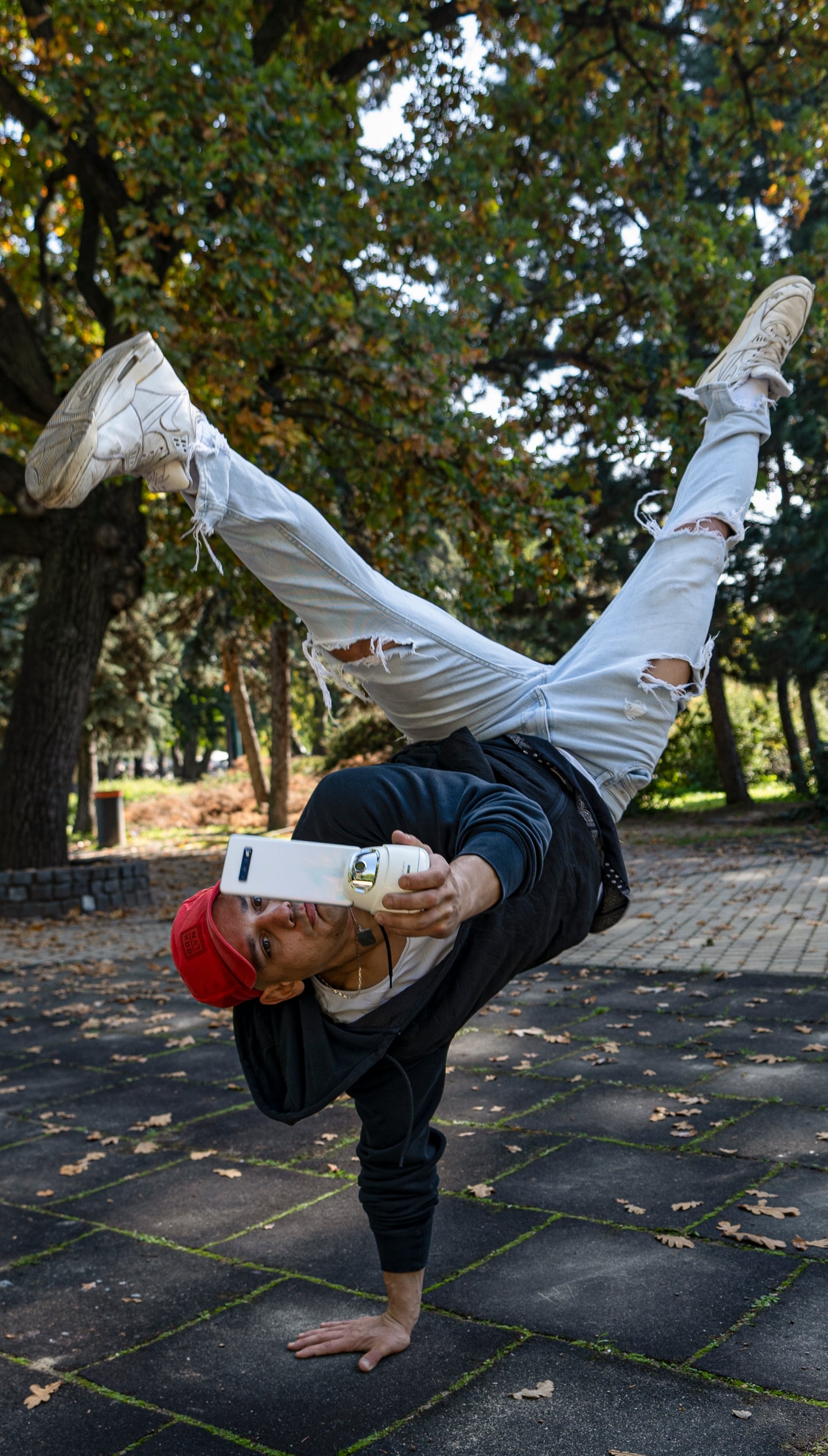 Hohem GO - AI Auto Tracking houder voor smartphone, tablet en camera - Wit - Telefoonhouders