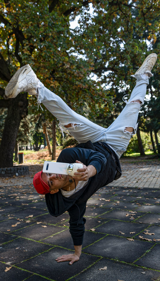 Hohem GO - AI Auto Tracking houder voor smartphone, tablet en camera - Wit - Telefoonhouders