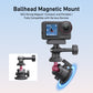 Telesin Magnetische mount met balhoofd voor actioncam - GoPro Mounts